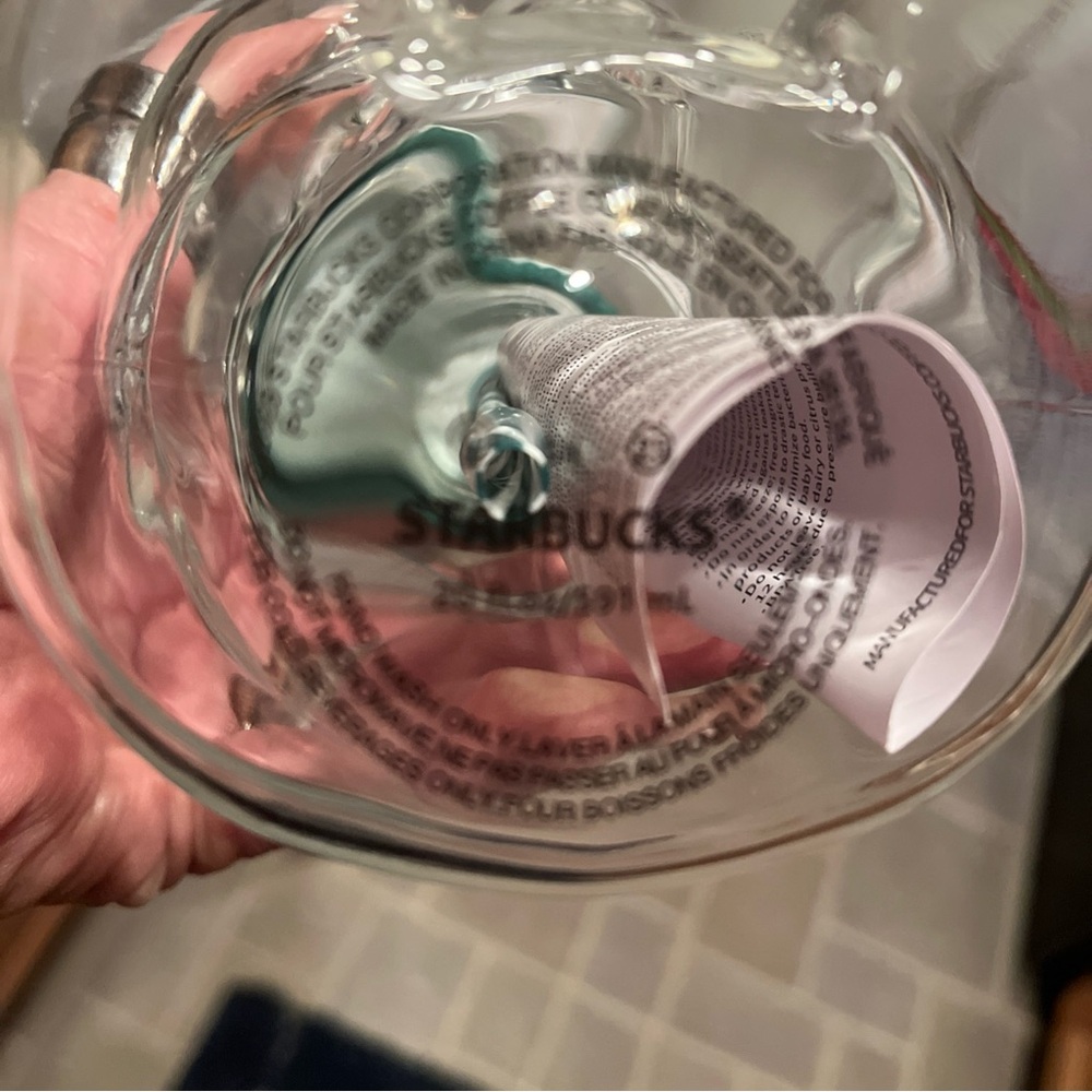 1 Starbucks Bear Tumbler with Green Knit Hat - Picture 4 of 4